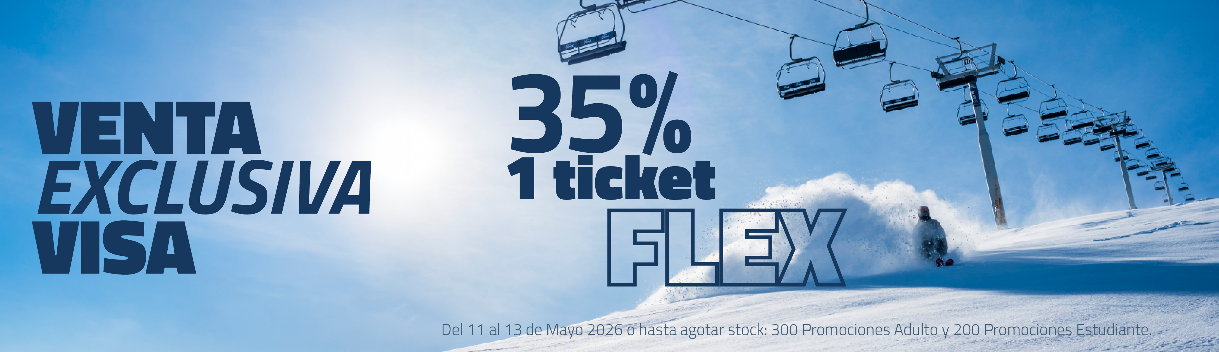 VENTA EXCLUSIVA VISA 2026 - 1 FLEX