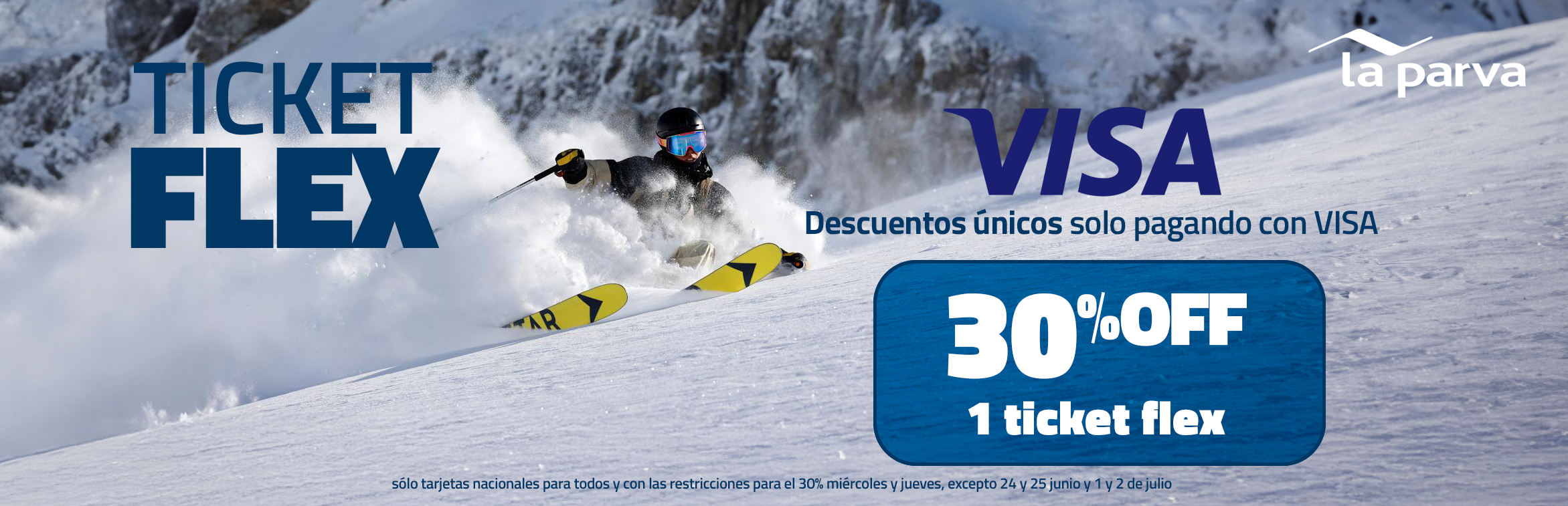 VISA 30% - 1 FLEX